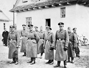 Officers and Non-commissioned officers at the Belzec extermination ...