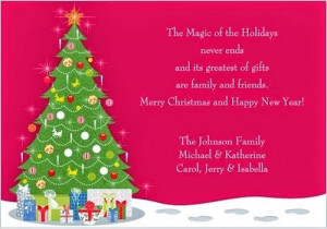 Christmas Card Messages – Free Greeting Card Messages Ideas