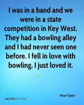 Bowling alley Quotes