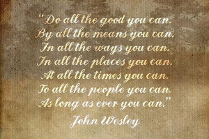 John Wesley Quote: 