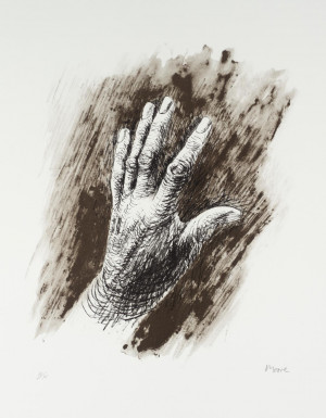 Henry Moore The Artist Hand...