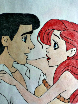 Ariel And Eric Drawing...