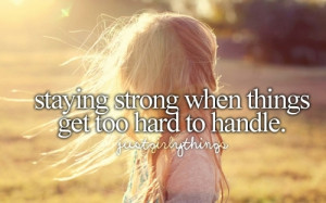 girl, girly things, quote, strong, text