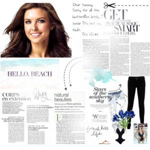 Audrina Patridge by iTeenLoveQuotes featuring black jeansL Space one ...