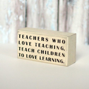Box Sign - Teachers