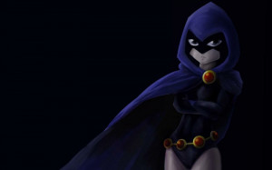 teen titans raven character 1280x800 wallpaper People Character HD