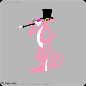 Pink Panther Smoking