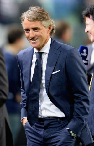 Roberto Mancini Head coach of Galatasaray AS Roberto Mancini smiles