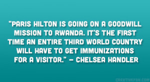 mission to Rwanda. It’s the first time an entire Third World ...