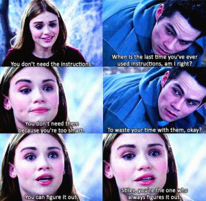Teen Wolf - Lydia and Stiles: Wolf Tv, Teenwolf, Stiles And Lydia, Tv ...