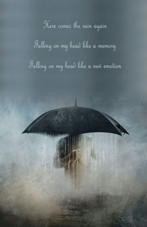 Falling Rain Quote