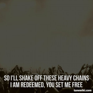 am redeemed.