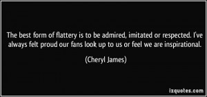 More Cheryl James Quotes