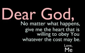 Dear God: christian-food-for-thought