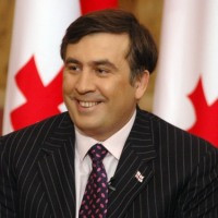 Mikheil Saakashvili Smiling
