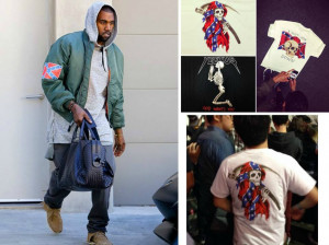 Kanye West Confederate Flag Jacket Kanye - flag