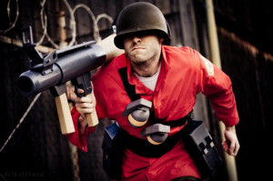 Love team fortress, that is an awesome soldier!