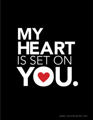 Want You Quotes Tumblr #grease #you're the one that i