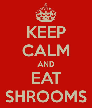 KEEP CALM AND EAT SHROOMS #psilocybin #shrooms