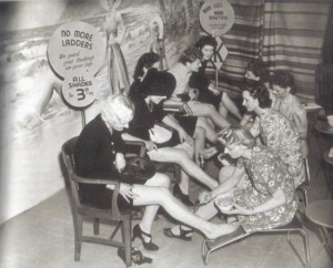 Stockings Series: Paint-on Hosiery During the War Years World War II ...