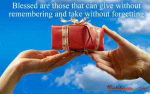 Blessed are those that can give quotes - Inspirational Quotes ...