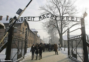 Nightmare: One million Jews were killed at Auschwitz, but the Russian ...