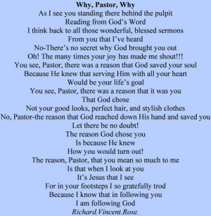 Pastor Appreciation Quotes Why, pastor, why-rosewood