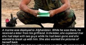 Marines Girlfriend Quotes How a u.s. marine deals with a