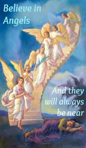 The angels through the eyes of a child