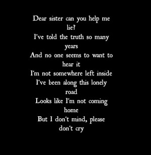 The Pretty Reckless- Dear Sister...wish they'd make a longer song out ...