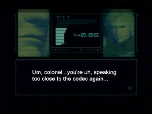 got the idea to write my own mgs bloopers from lex's page and ...