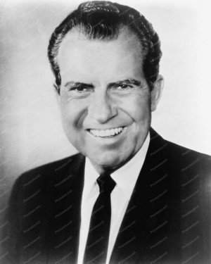 President Richard Nixon Close Up Portrait 8x10 Reprint Of Photo