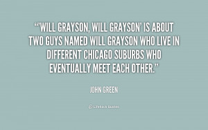 Will Grayson Will Grayson Quotes