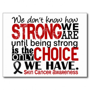Skin Cancer How Strong We Are Post Cards