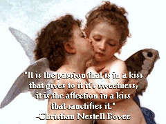 First Kiss,' by William-Adolphe Bouguereau (detail)