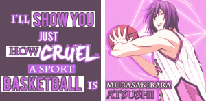 Murasakibara Atsushi quote – he show off himself as someone who didn ...
