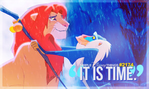 Rafiki (The Lion King) quote