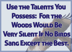 Your your talent quotes - free plr image