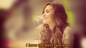 Demi lovato, quotes, sayings, best fans, celeb
