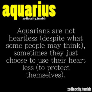 aquarius Aquarians are not heartless (despite what some people may ...