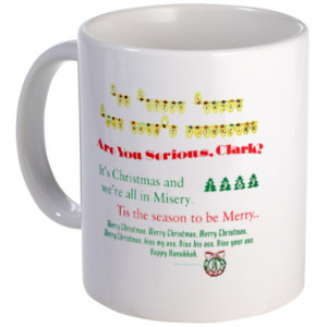 1980S Gifts > 1980S Mugs > Griswold Christmas Fun Quotes Mug