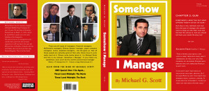The Office Somehow I Manage by Michael Scott