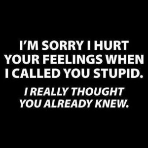 really sorry!