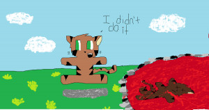 Brambleclaw after killing Hawkfrost by kittykat1548