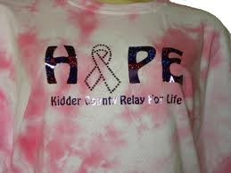 Relay For Life HOPE t-shirt