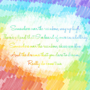 Somewhere over the rainbow | via Tumblr