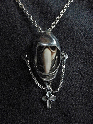Plague Doctor Necklace by Jez-theUndead