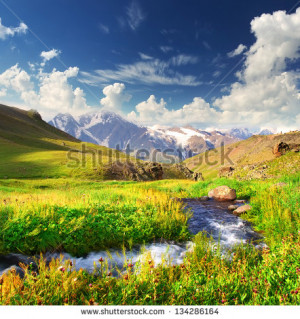 Beautiful Mountains Scenery