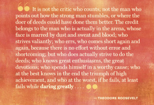 Dr. Brené Brown (and Teddy Roosevelt’s) Top 21 Tweet-Tweets