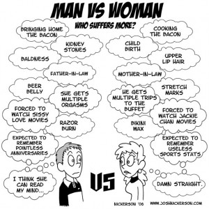 Men vs Women (12 Pics)